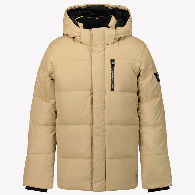 Calvin Klein Jongens Winterjassen Beige 4Y