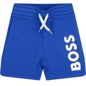 Boss Baby Jongens Shorts Cobalt Blauw