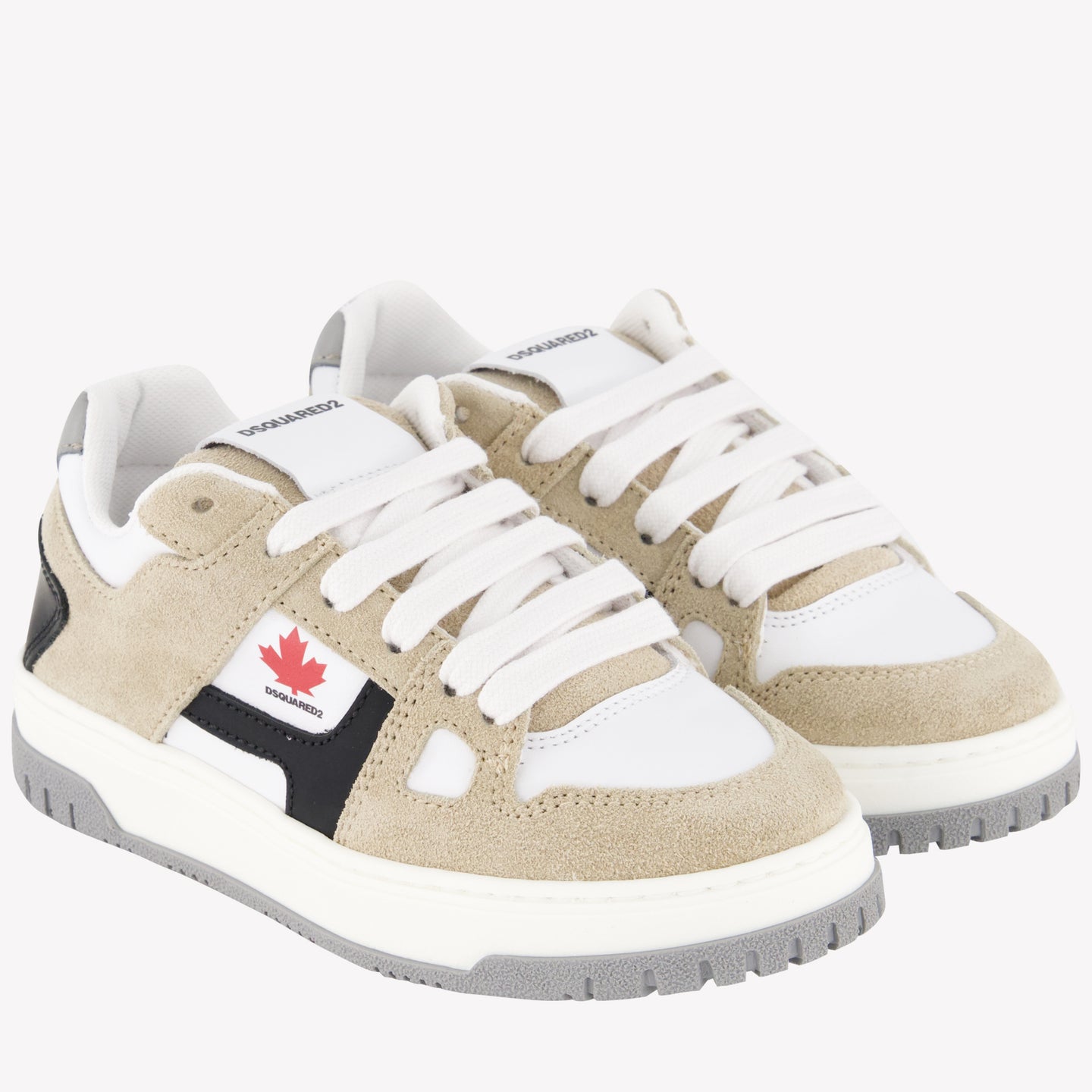 Dsquared2 Meisjes Sneakers In Beige