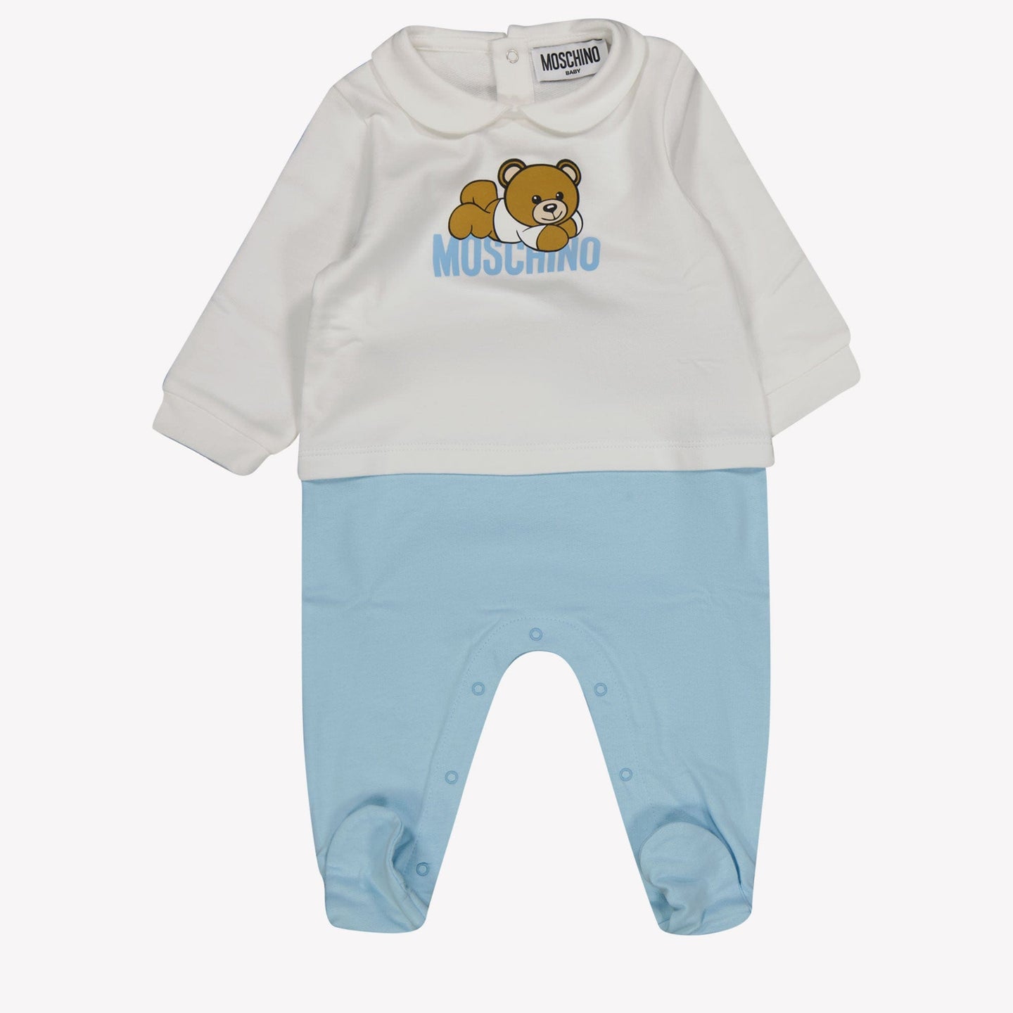 Moschino Baby Unisex Boxpakje Licht Blauw 3/6