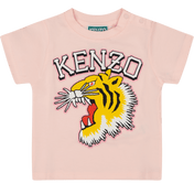 Kenzo kids Baby Meisjes T-Shirt Licht Roze