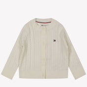 Tommy Hilfiger Baby Meisjes Vest Off White