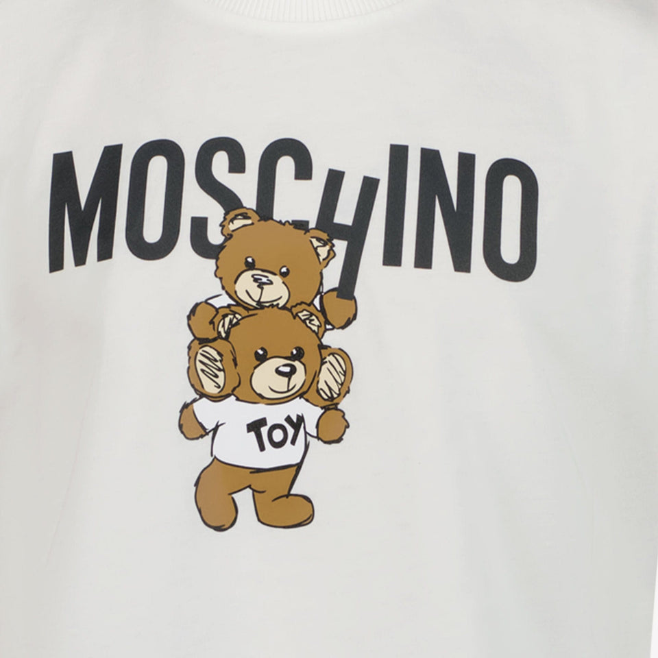 Moschino Unisex T-shirt Wit