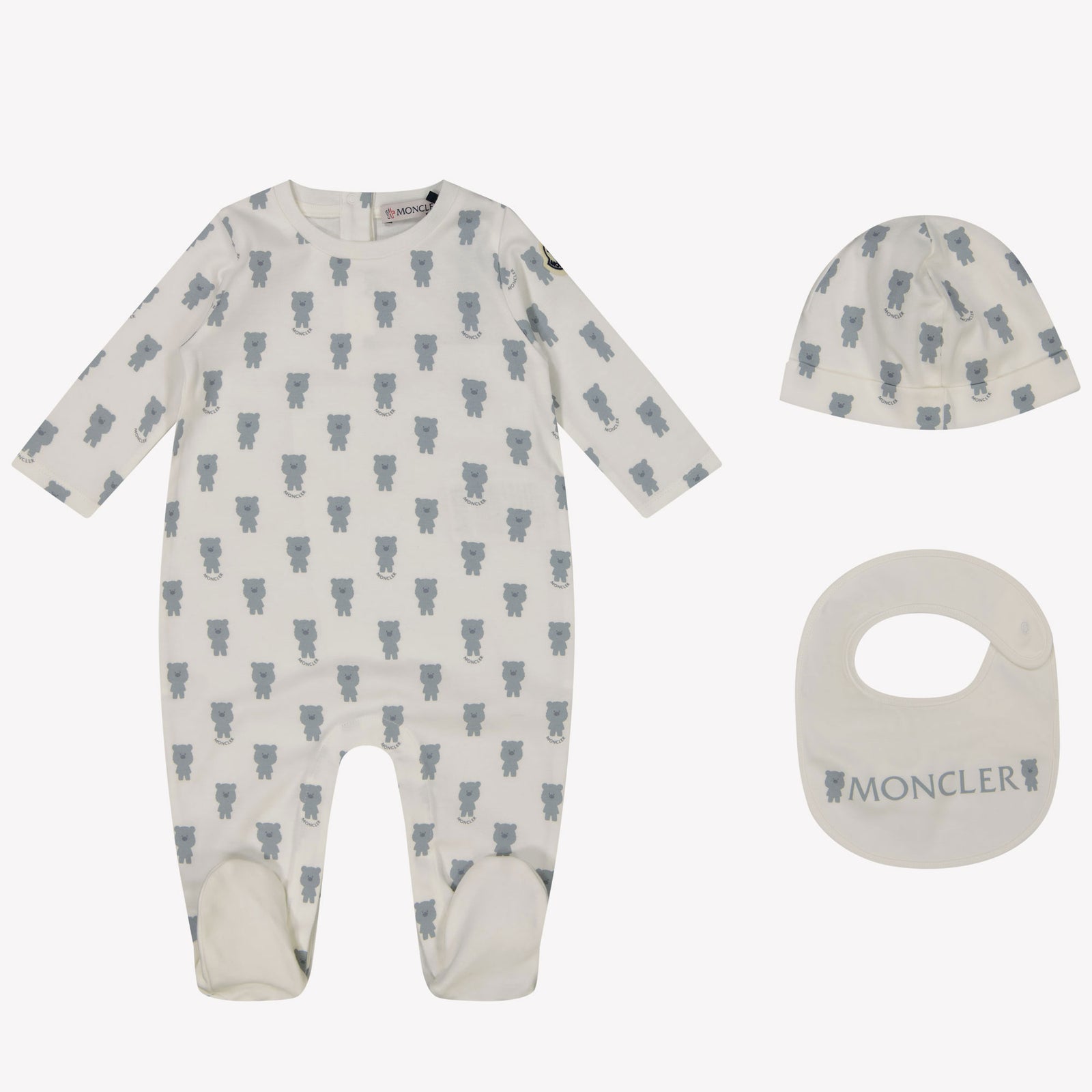 Moncler Baby Unisex Boxpakje In Grijs