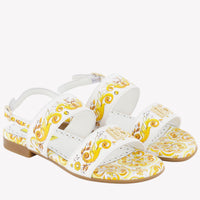 Dolce & Gabbana Meisjes Sandalen Geel