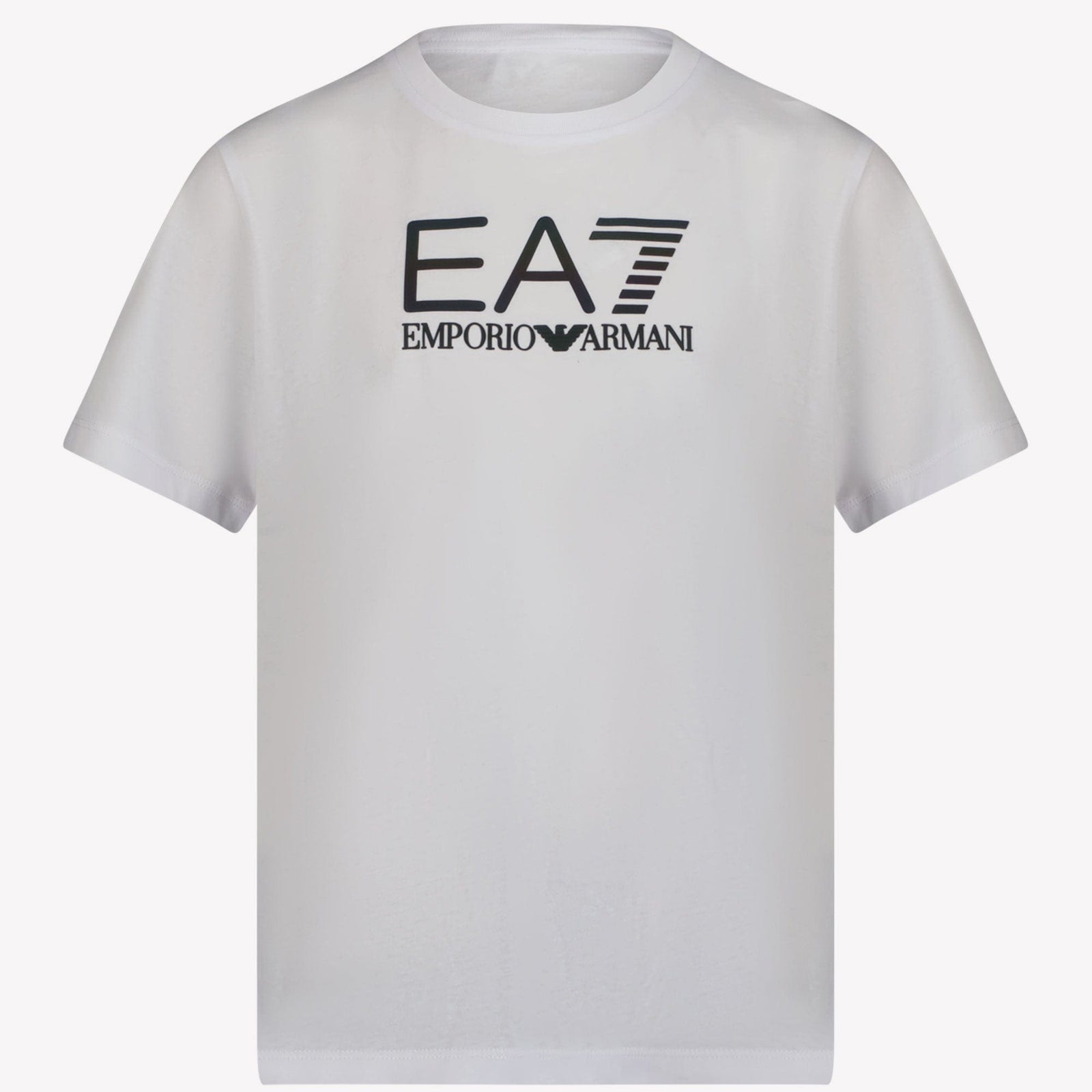 Ea7 Kinder Jongens T-shirt Wit 4Y