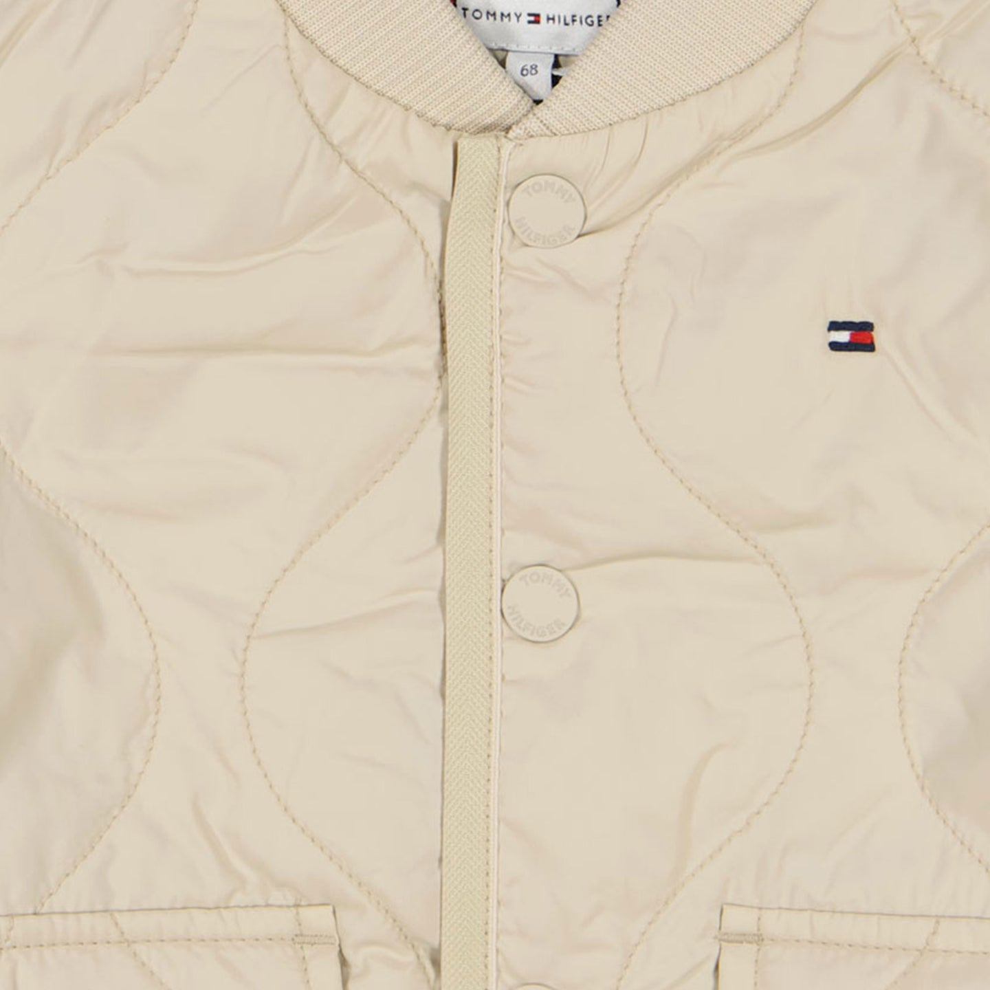 Tommy Hilfiger Baby Unisex Tussenjas Beige