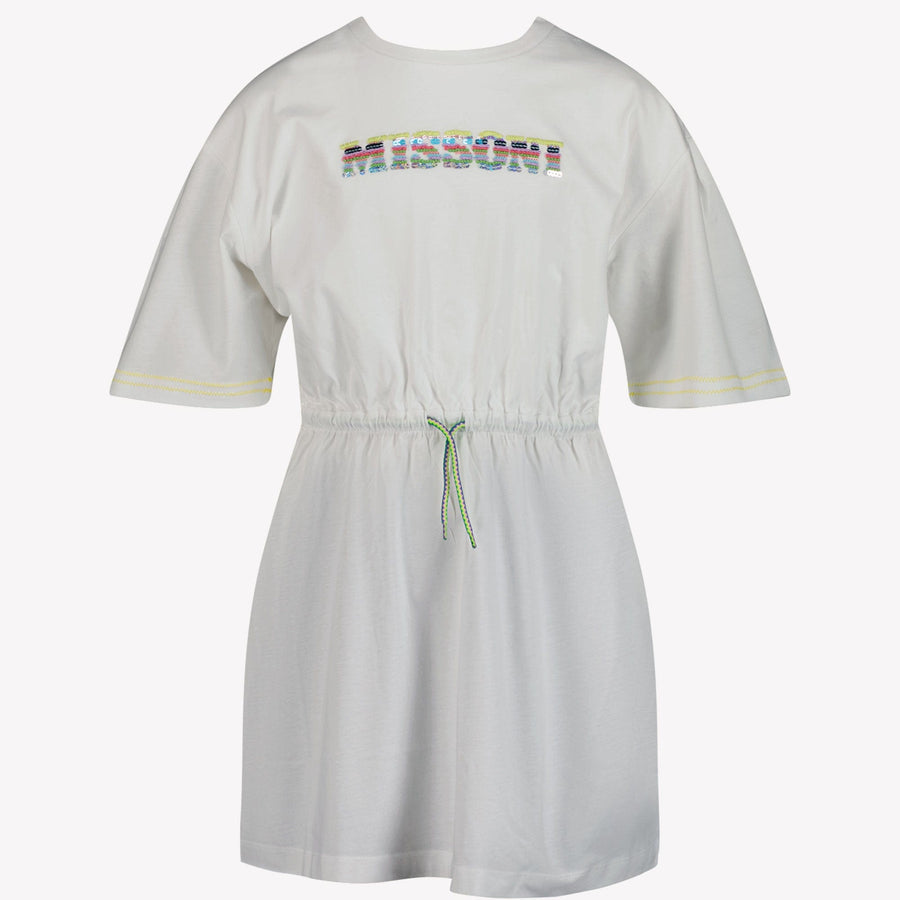 Missoni Kinder Meisjes Jurk Wit