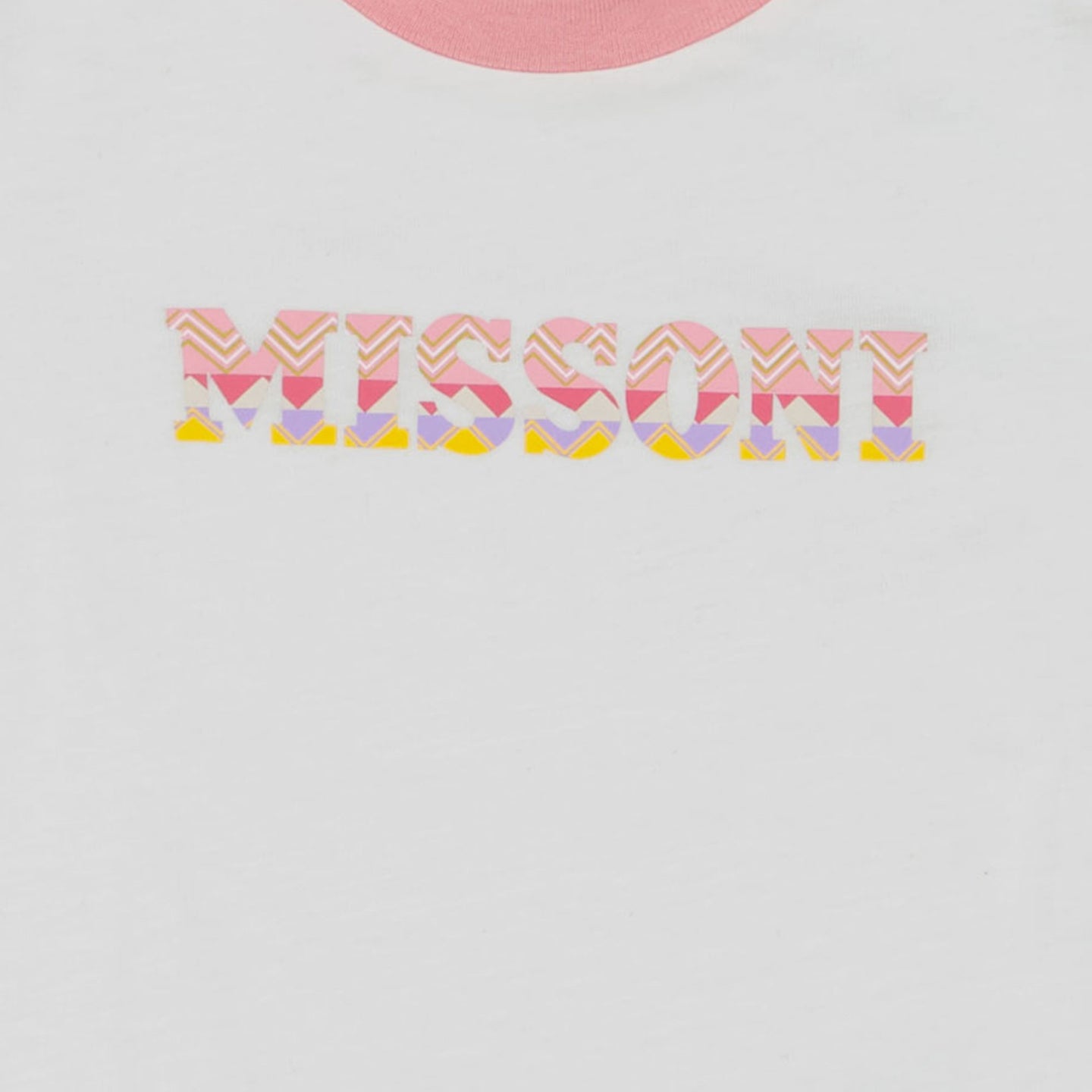 Missoni Baby Meisjes T-Shirt In Wit