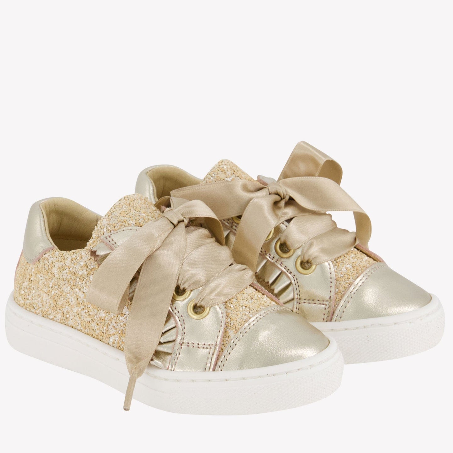 Andanines Meisjes Sneakers Licht Beige 20