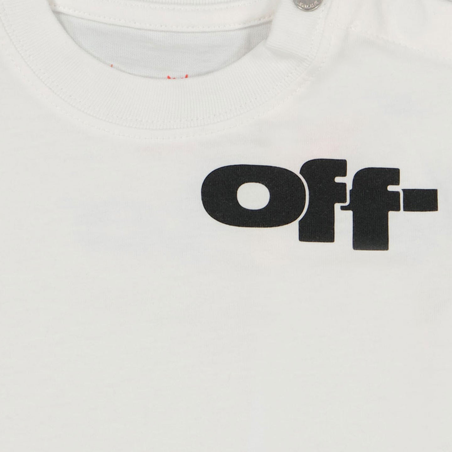 Off-White Baby Jongens T-Shirt In Wit