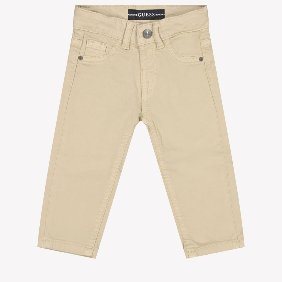 Guess Baby Jongens Broek Licht Beige