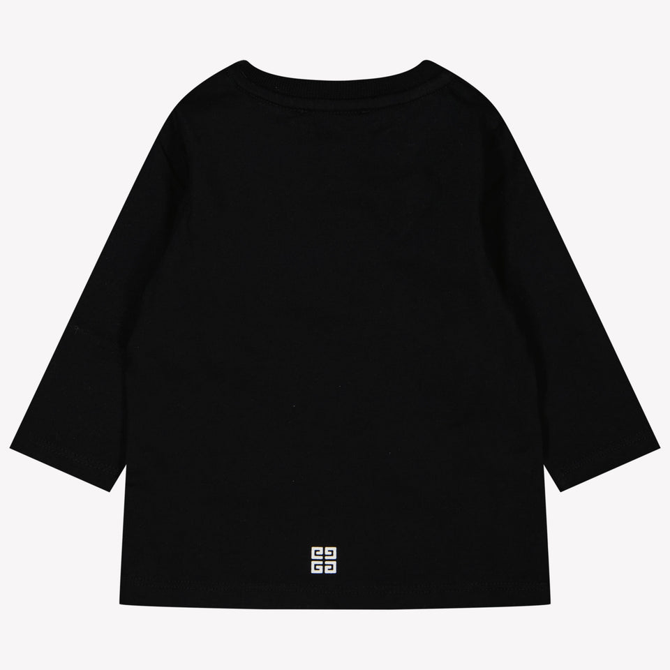 Givenchy Baby Jongens T-shirt Zwart