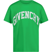 Givenchy Kinder Jongens T-Shirt Groen