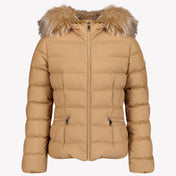 Moncler Boedette Meisjes Winterjas Beige