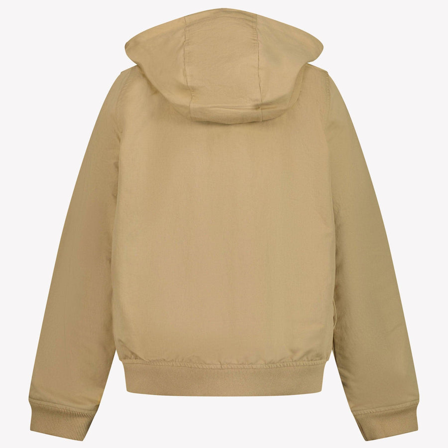 Burberry Paul Kinder Jongens Jas In Zand
