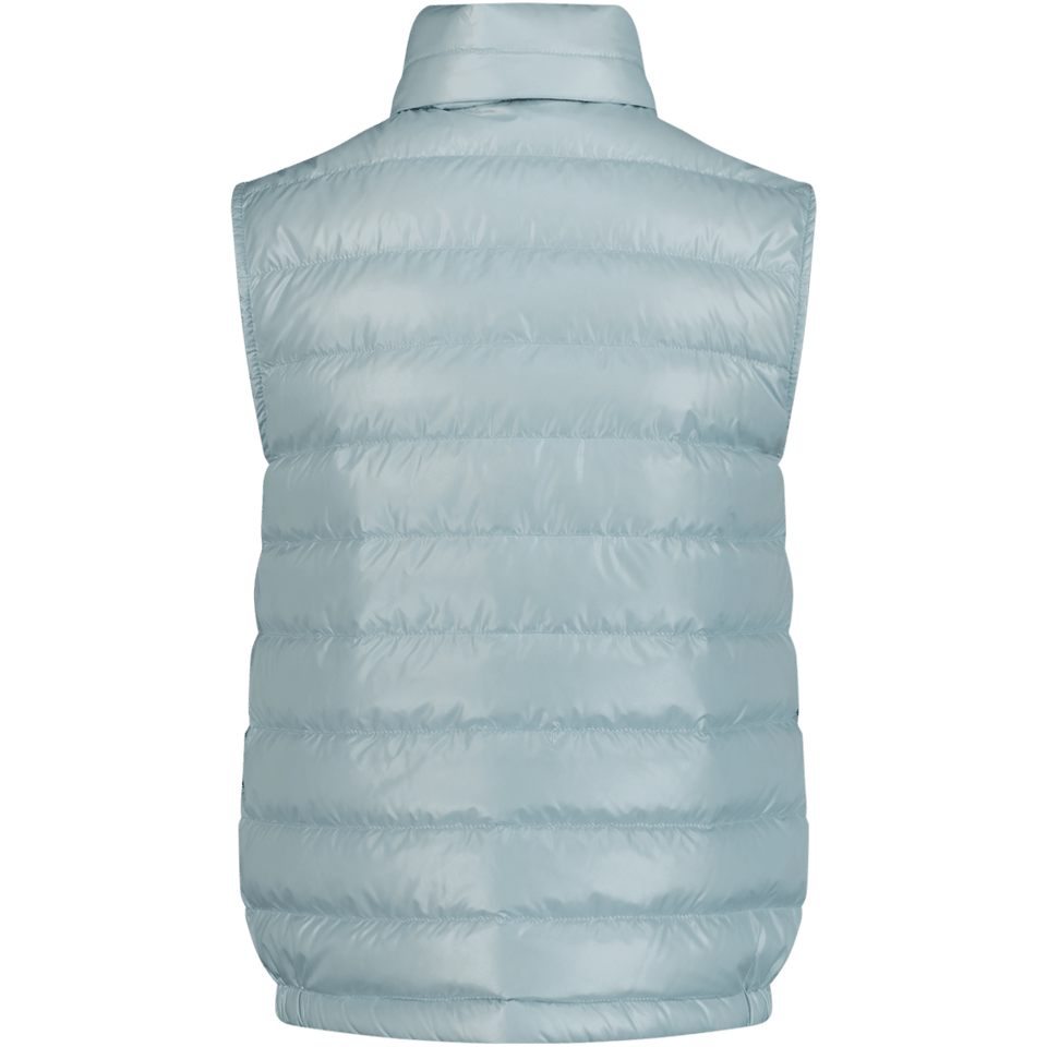 Moncler Kinder Jongens Bodywarmer Licht Blauw