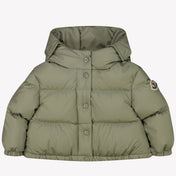 Moncler Baby Meisjes Winterjas Olijf Groen