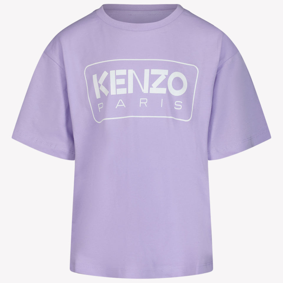 Kenzo Kids Meisjes T-shirt Lila