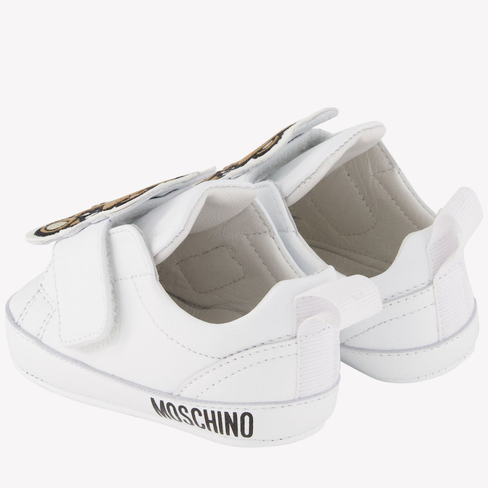 Moschino Baby Unisex Schoenen In Wit