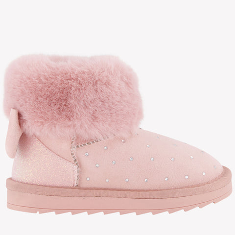 MonnaLisa Meisjes Snowboots Licht Roze