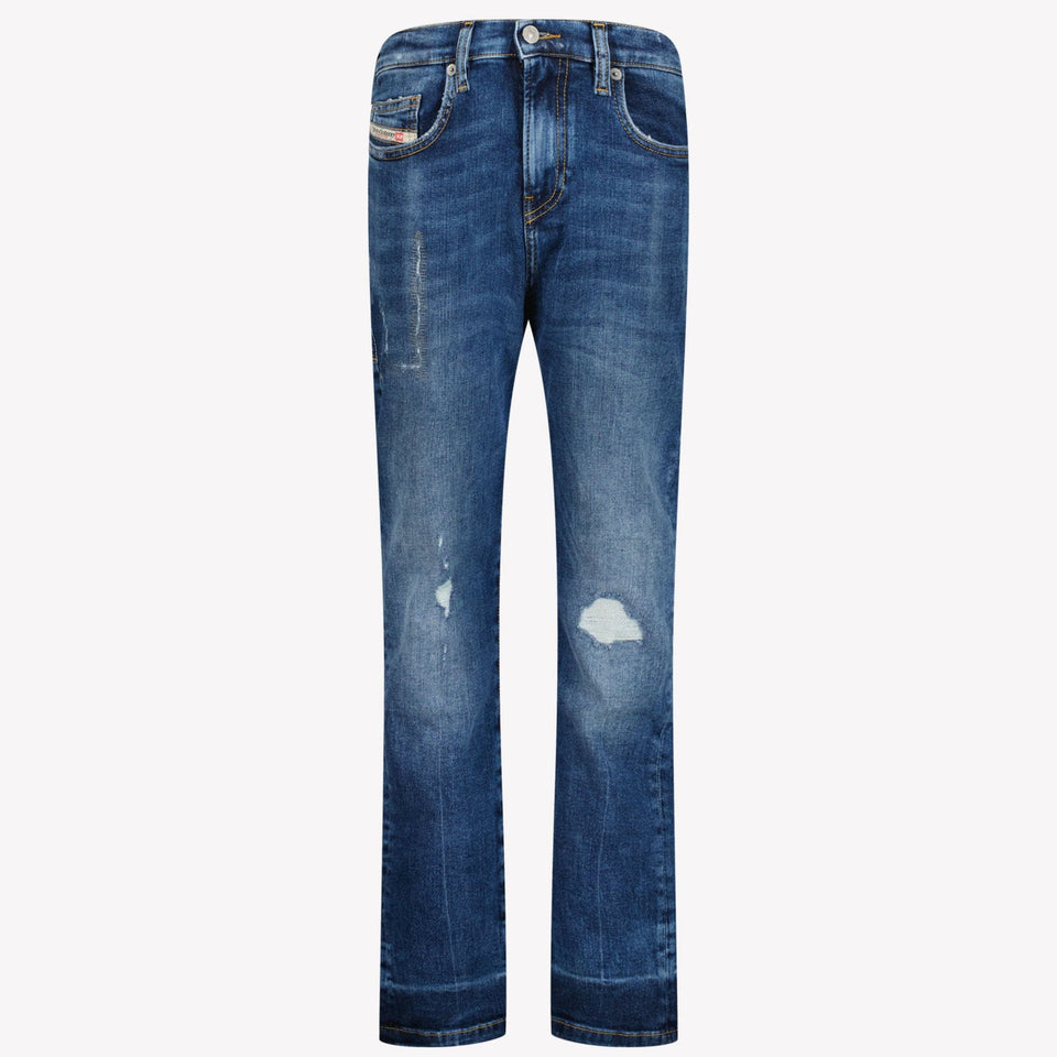 Diesel Viker-j Jongens Jeans Blauw 4Y