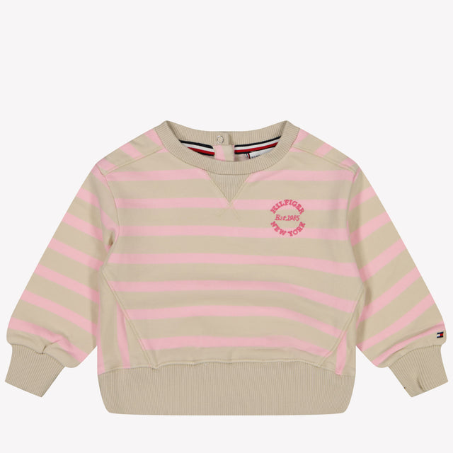 Tommy Hilfiger Baby Meisjes Trui Roze