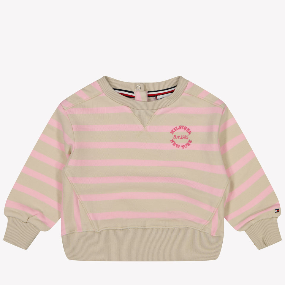 Tommy Hilfiger Baby Meisjes Trui Roze