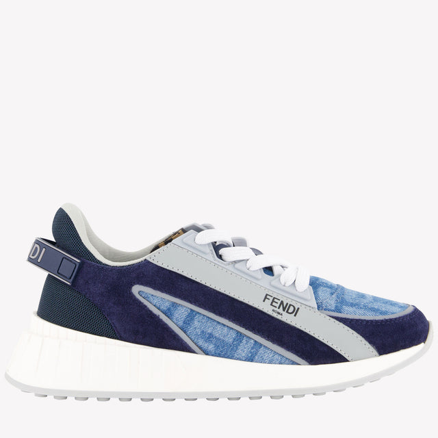 Fendi Unisex Sneakers Blauw