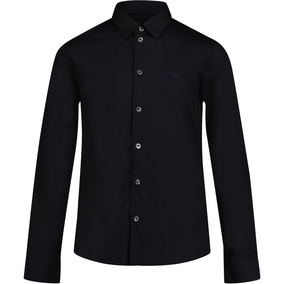 Armani Kinder Jongens Blouse Blauw