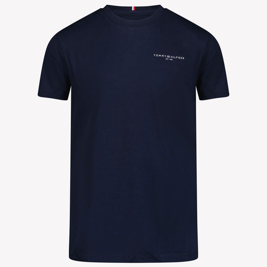 Tommy Hilfiger Kinder Unisex T-Shirt Navy