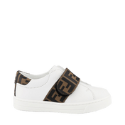 Fendi Kinder Unisex Sneakers Wit