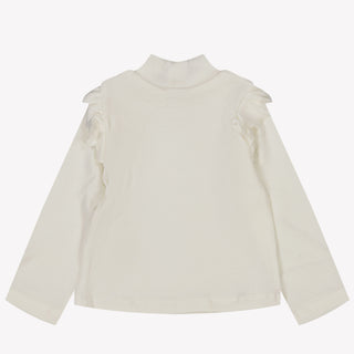 MonnaLisa Baby Meisjes T-shirt Off White