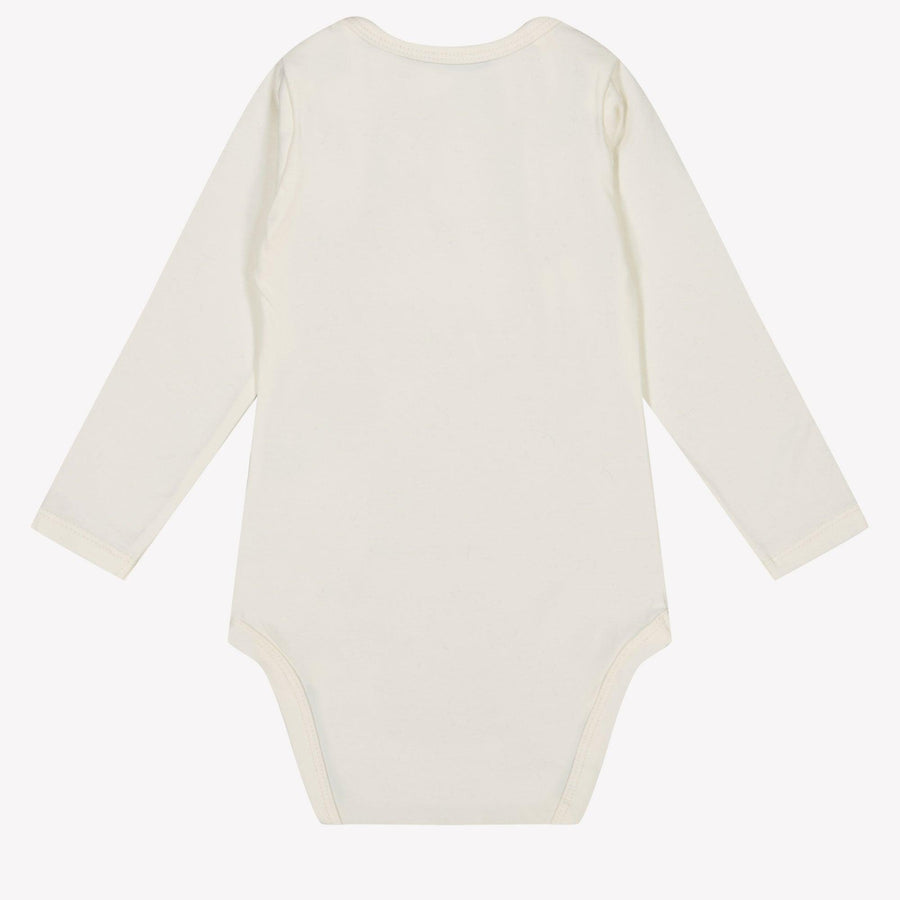 Malelions Baby Unisex Rompertje Off White