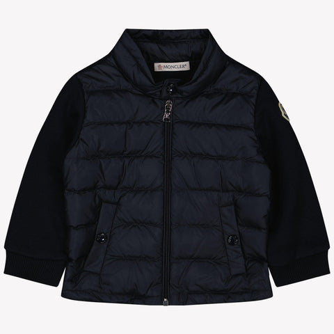 Moncler Baby Jongens Vest In Navy