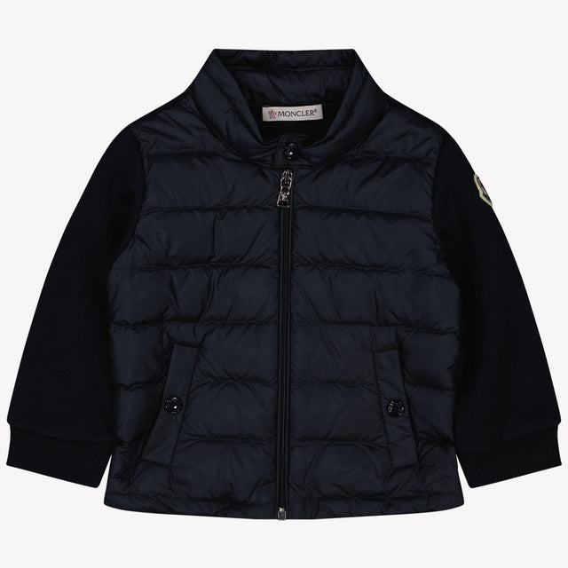 Moncler Baby Jongens Vest In Navy