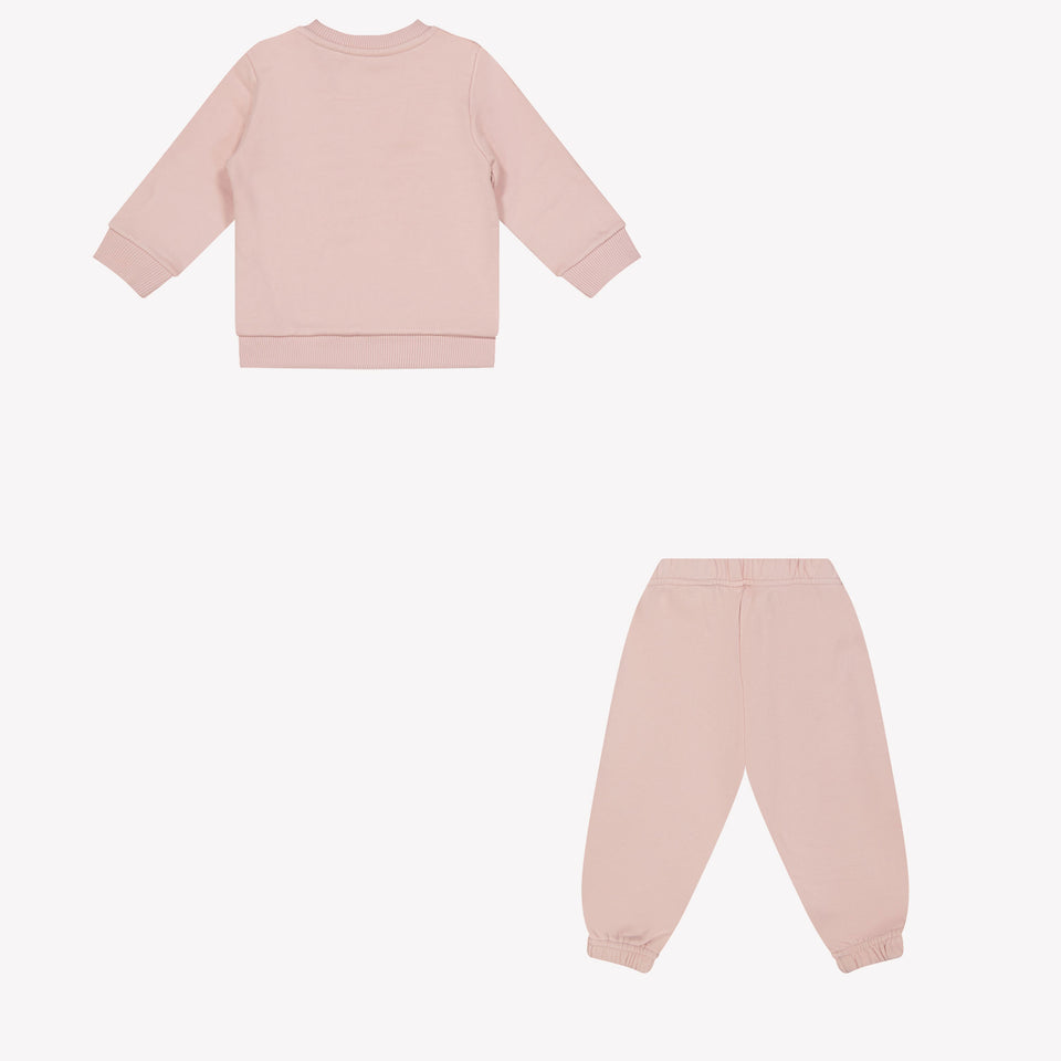 Off-White Baby Meisjes Joggingpak Licht Roze