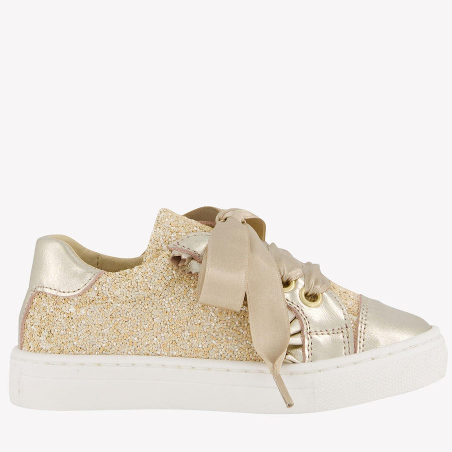 Andanines Girls Sneakers Light Beige