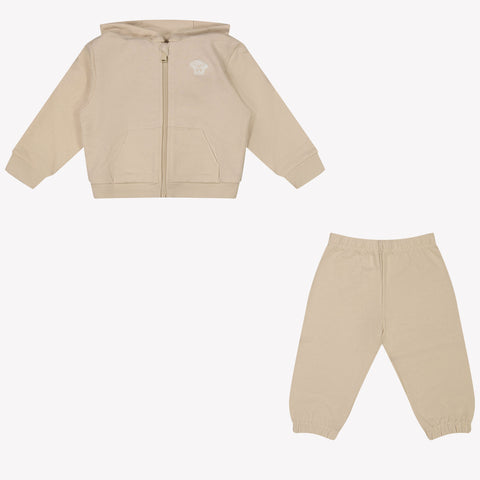 Versace Baby Jongens Joggingpak In Beige