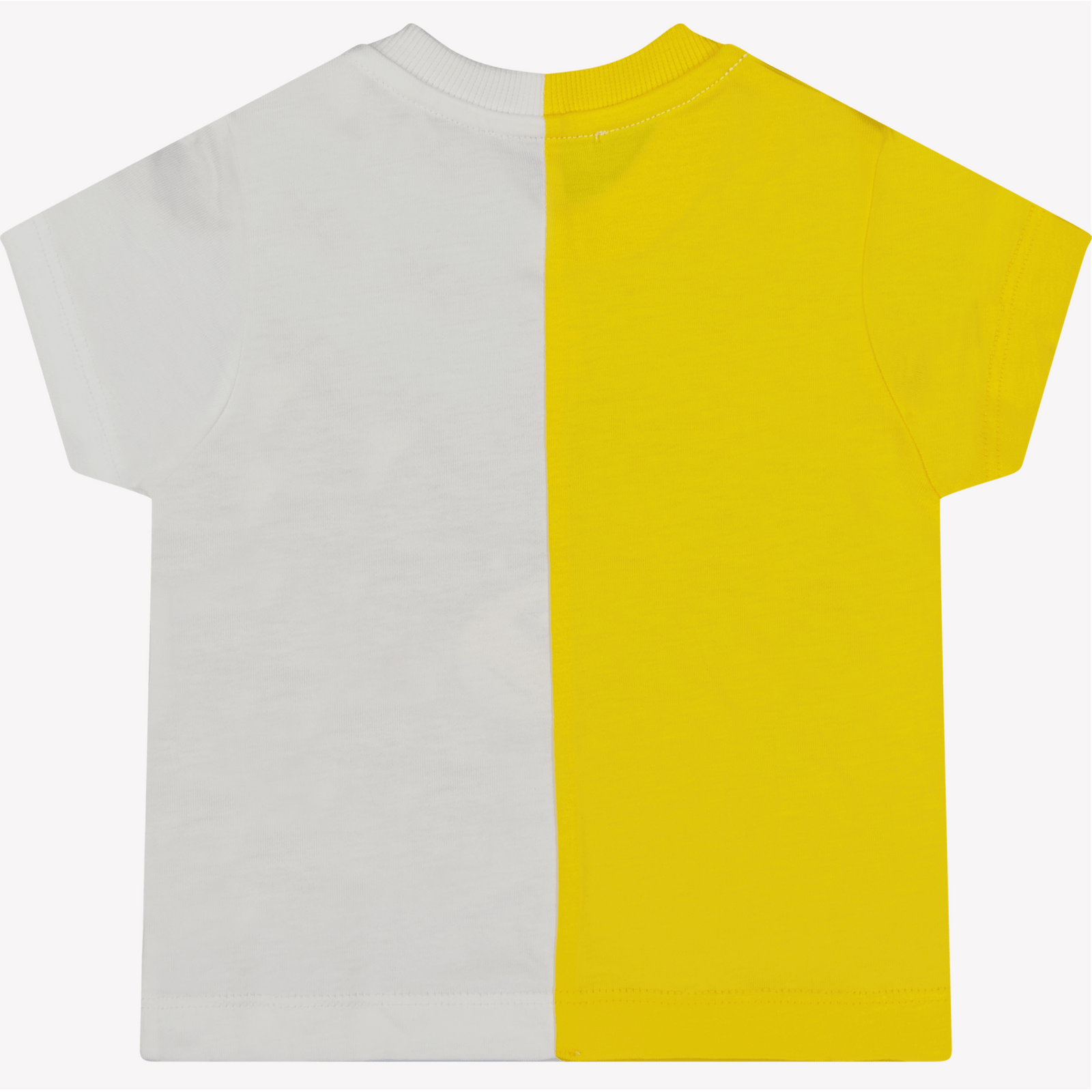 Moschino Baby Unisex T-Shirt Geel 3/6