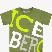Iceberg Baby Jongens T-shirt Army