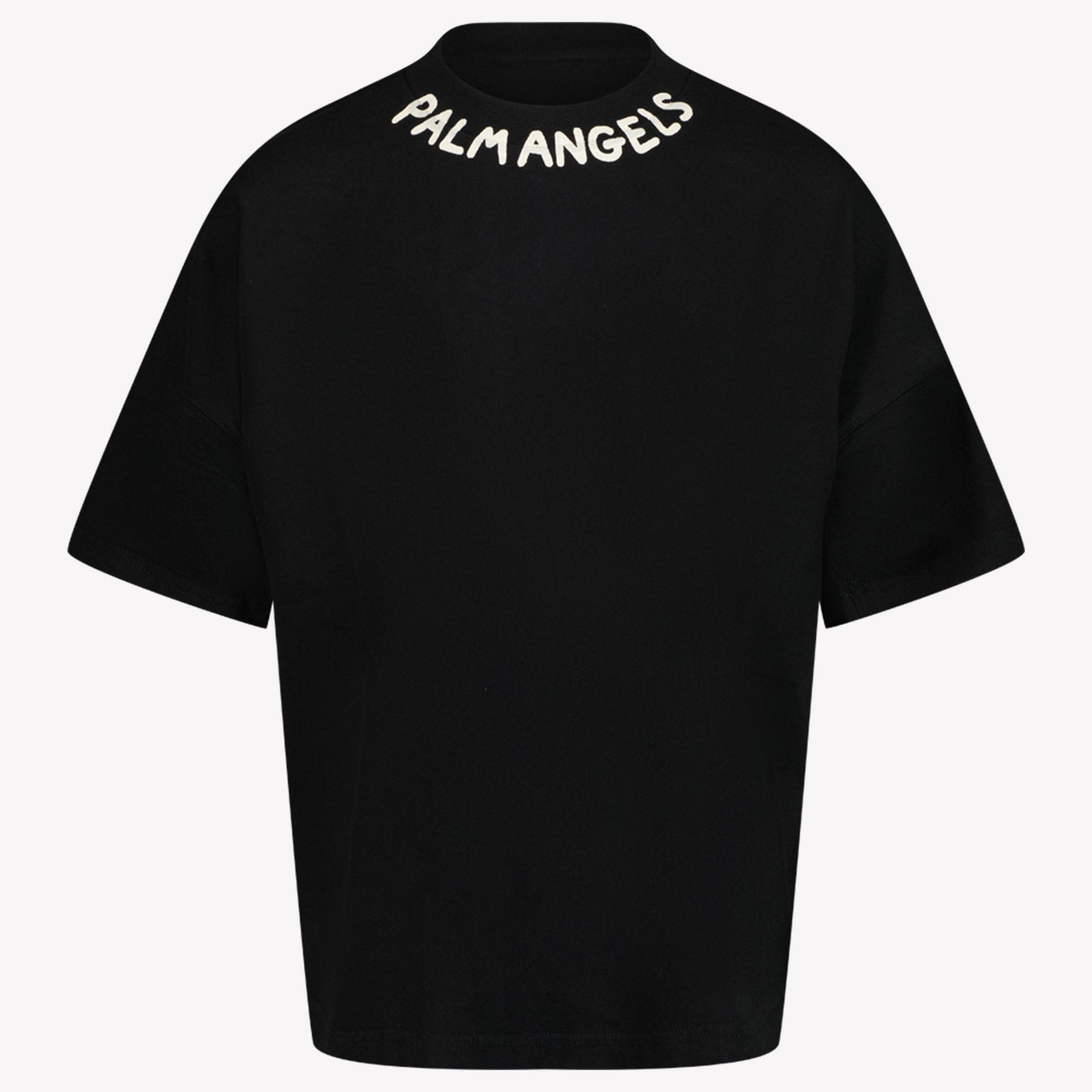 Palm Angels Jongens T-shirt Zwart