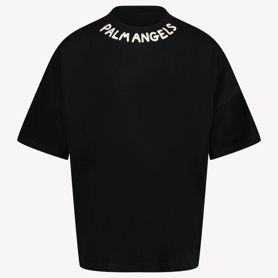 Palm Angels Jongens T-shirt Zwart