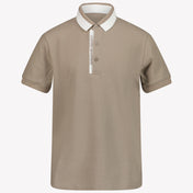 Armani Jongens Polo Beige