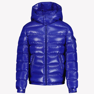 Moncler Maya Jongens Winterjassen Cobalt Blauw 4Y