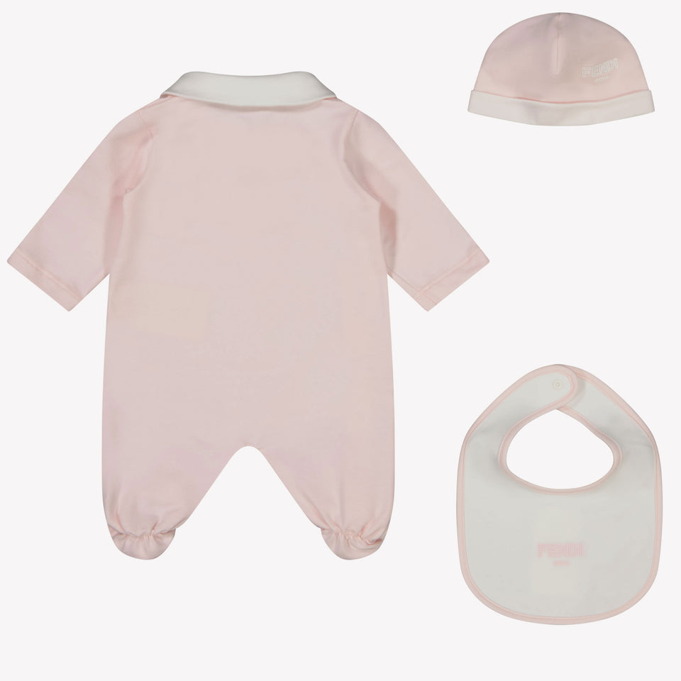 Fendi Baby Unisex Boxpakje Licht Roze