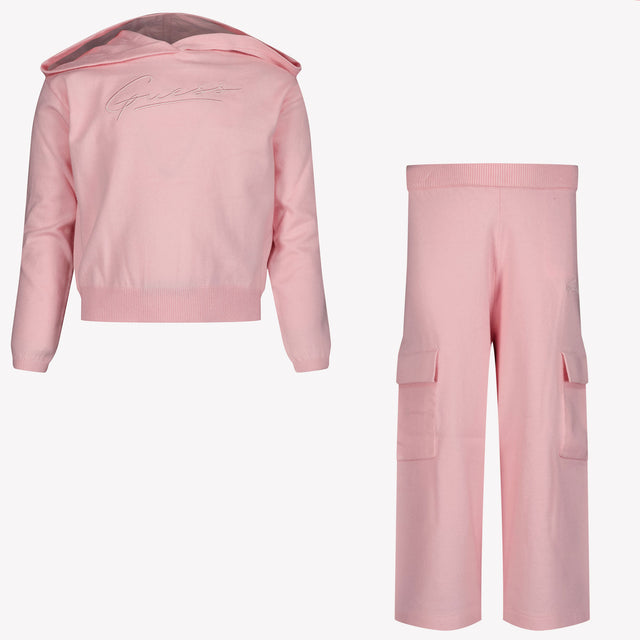 Guess Kinder Meisjes Joggingpak In Licht Roze