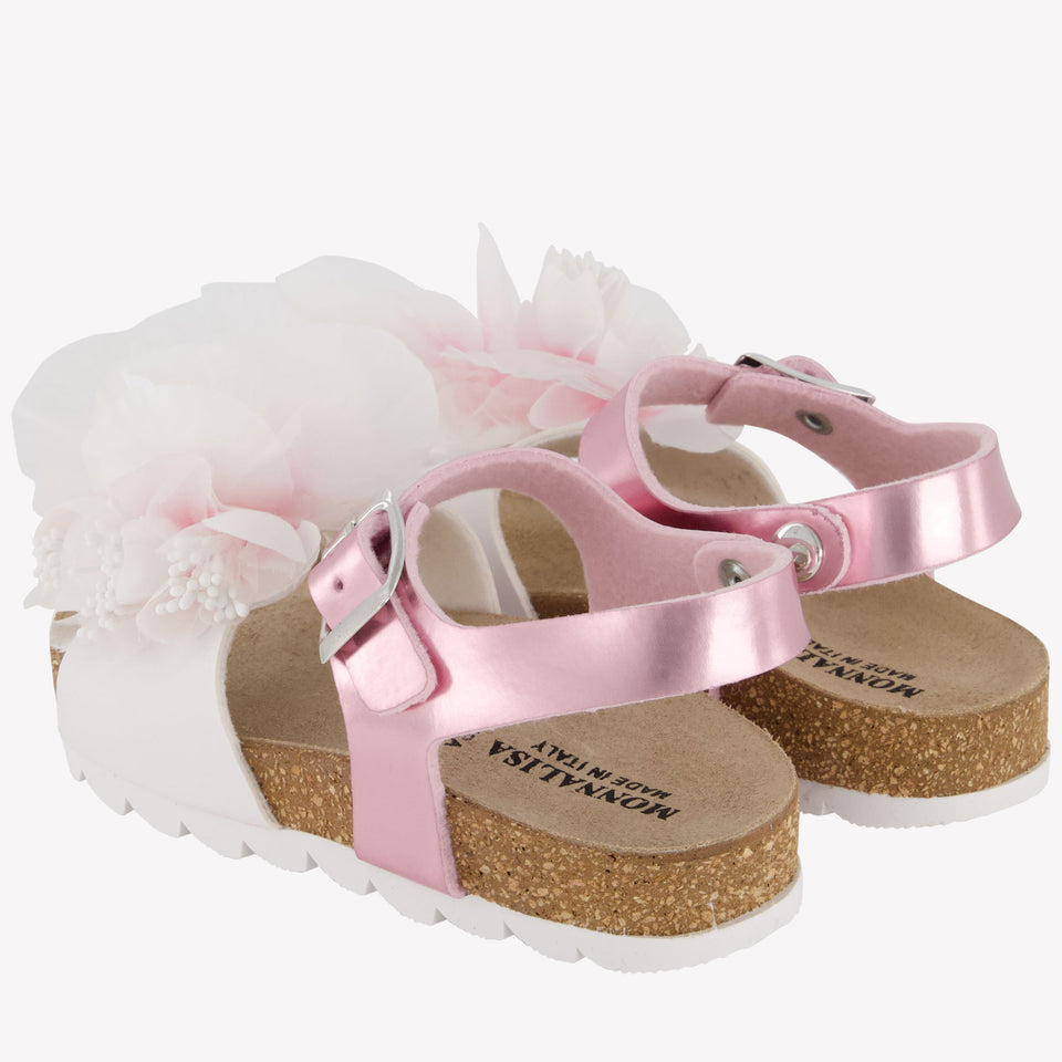 MonnaLisa Meisjes Sandalen In Licht Roze