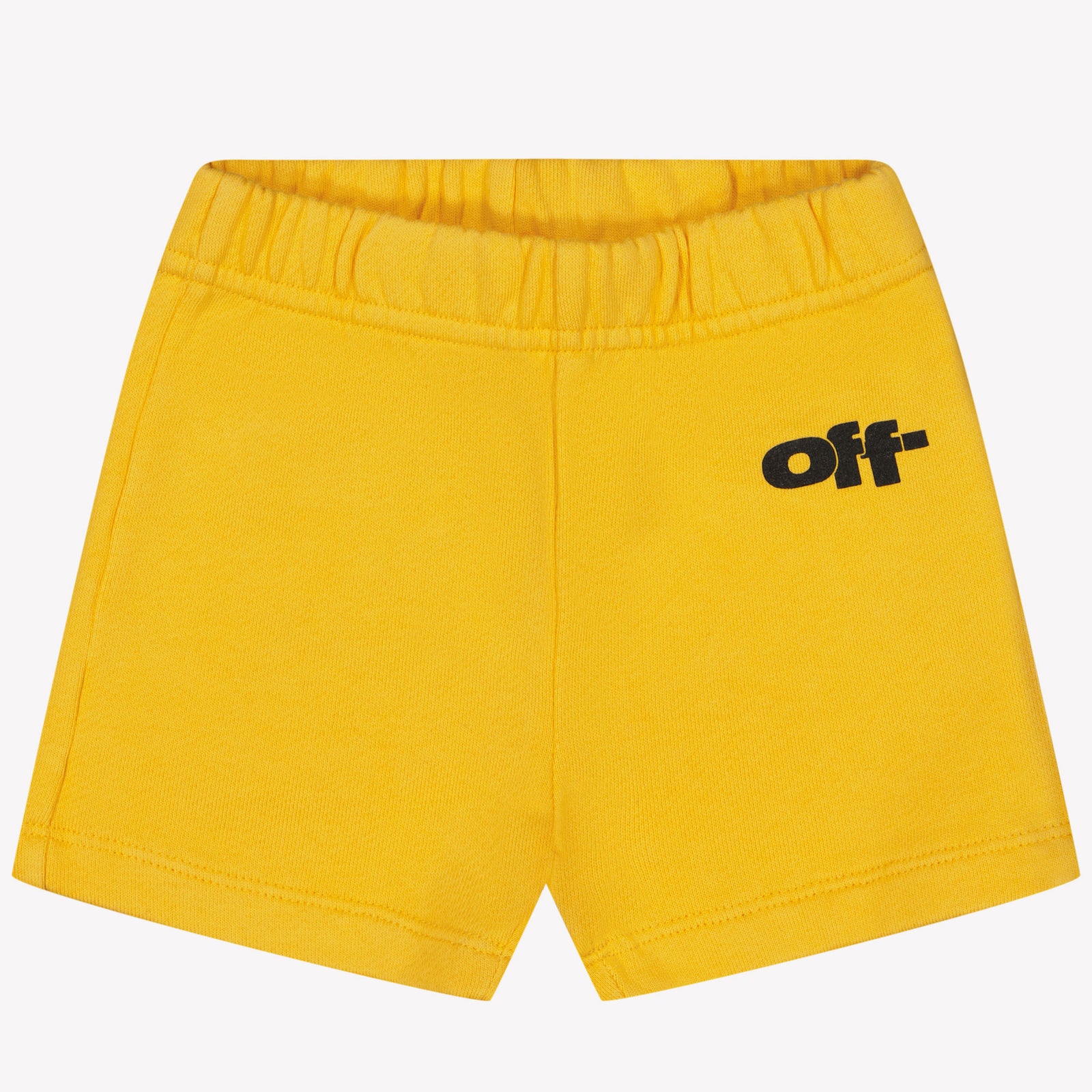 Off-White Baby Jongens Shorts In Geel