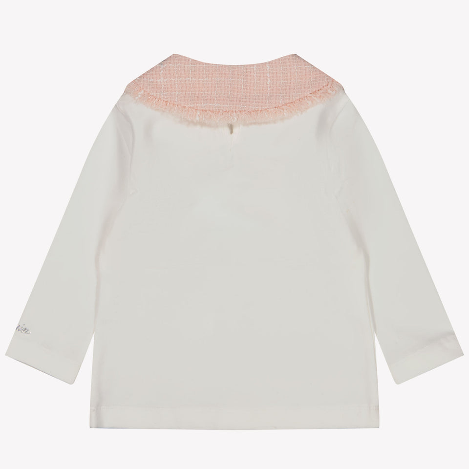 Lapin House Baby Meisjes T-shirt Off White